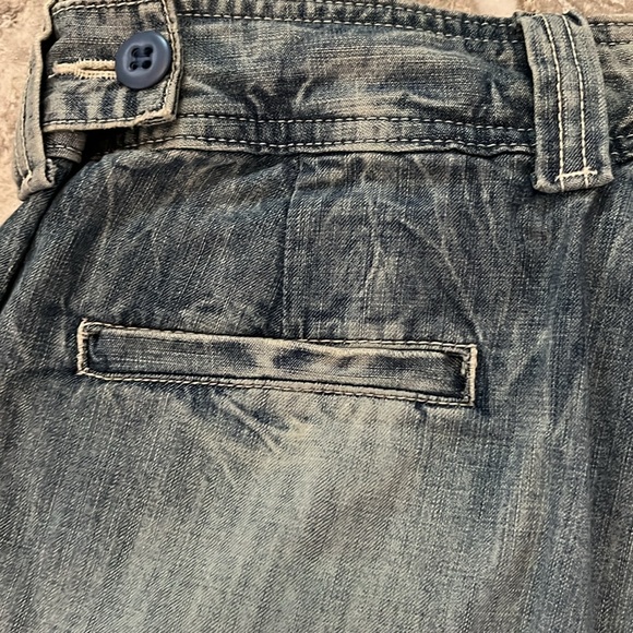 LUCKY BRAND Jean Shorts Dungarees Gene Montesano Womens Size 2/26 NWT - Picture 8 of 8